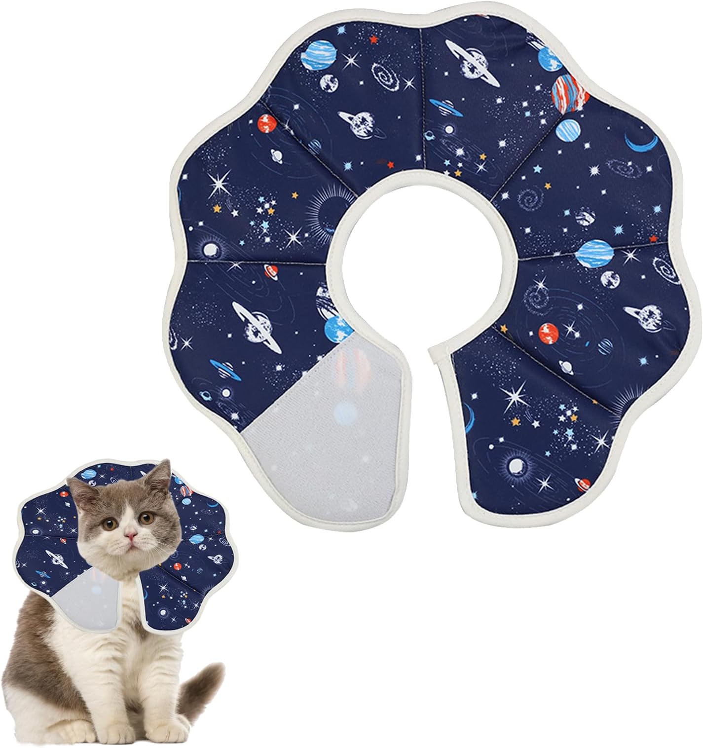 Tempura Halskragen Für Katzen - Weicher Schutzcollier Gegen Lecken & Kratzen