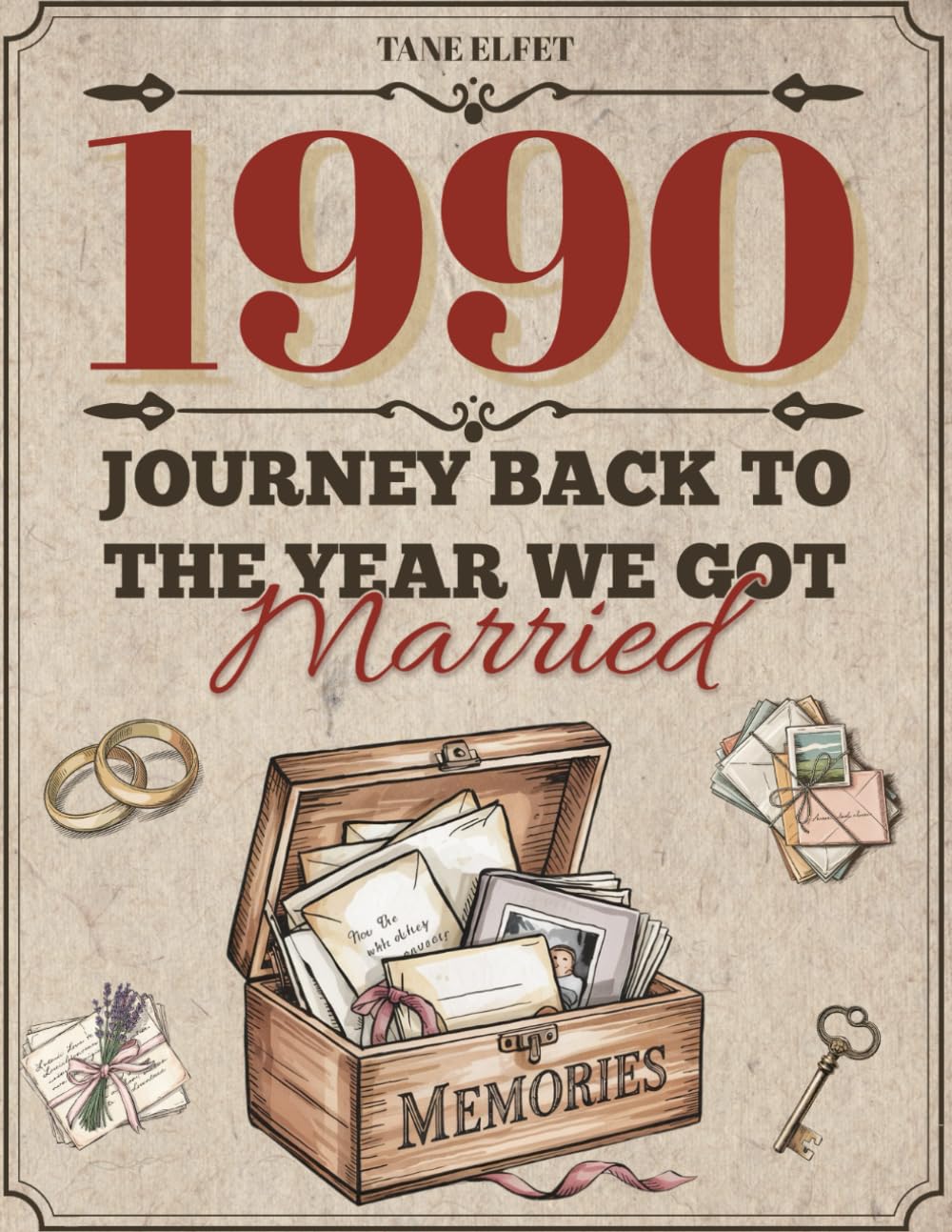 1990: Journey Back to the Year We Got Married: A nostalgic anniversary memory book for couples, reflections, prompts & puzzles