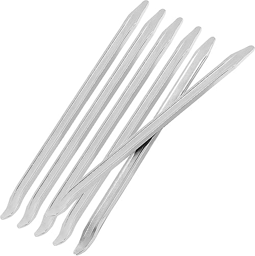 JOIKIT Juego de 6 piezas de hierro para neumáticos de 12 pulgadas, cucharas de hierro para neumáticos resistentes, herramientas de extracción de