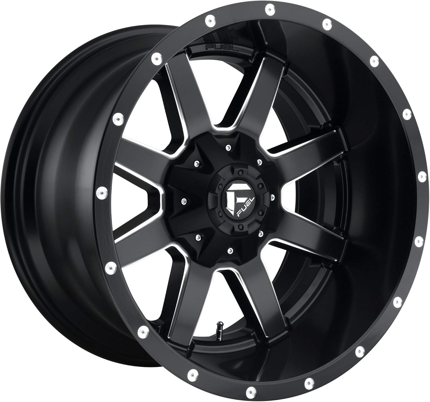 Fuel Offroad Wheels D538 20x9 Maverick 8x170 NB5.75 20 125.2 Black Milled