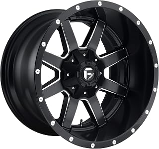 FUEL Maverick NBD-Matte BLK MIL Wheel with Painted (20 x 12. inches /5 x 114 mm, -18 mm Offset)