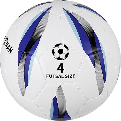Miniatura 2 de Low Bounce Futsal Ball Size 4, Professional Indoor Soccer Ball with Reinforced Stitching & TPU Cover for Training, Games, Competition - Durable