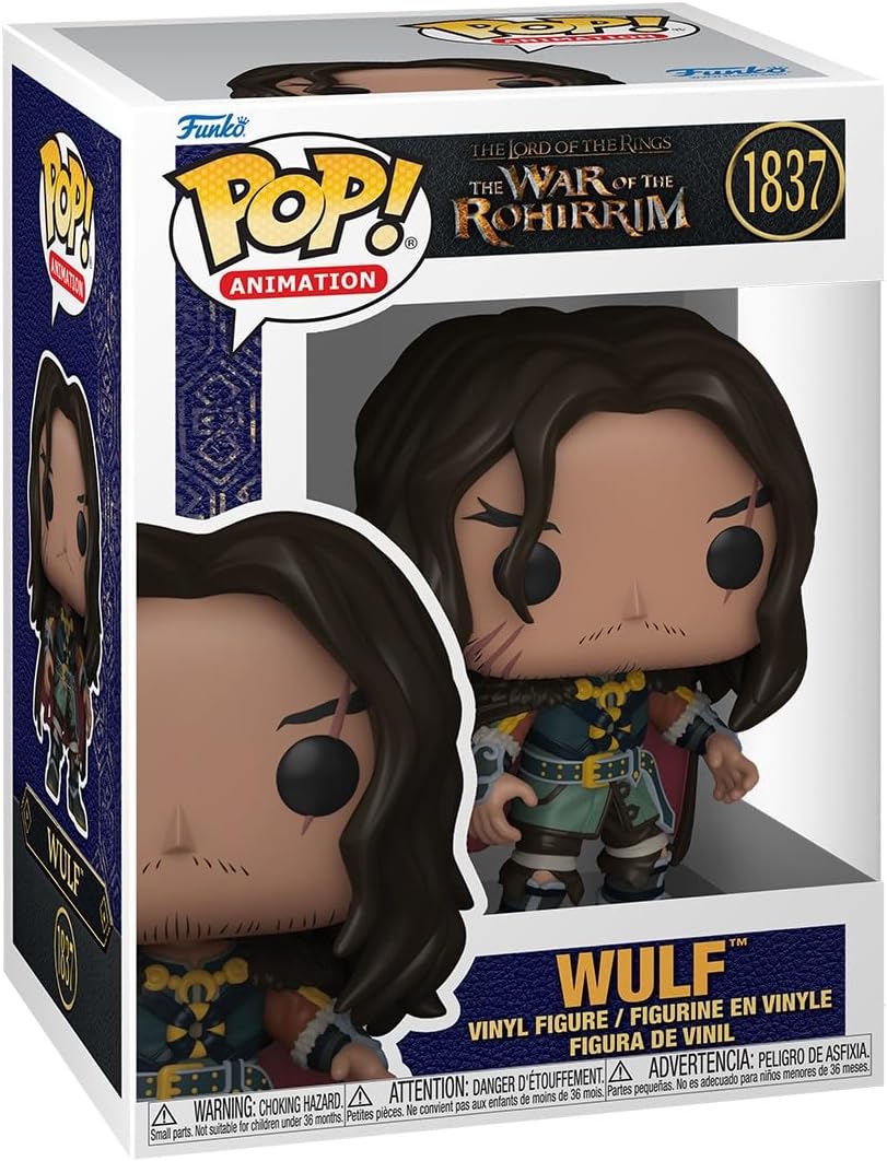 Funko Pop! Animation - The Lord of The Rings: The War of The Rohirrim - Wulf - Collectable Vinyl Figure - Gift Idea - Official Merchandise - Toys for Kids & Adults - Fantasy Fans Funko Pop! Animation - The Lord of the Rings: The War of the Rohirrim/Wulf