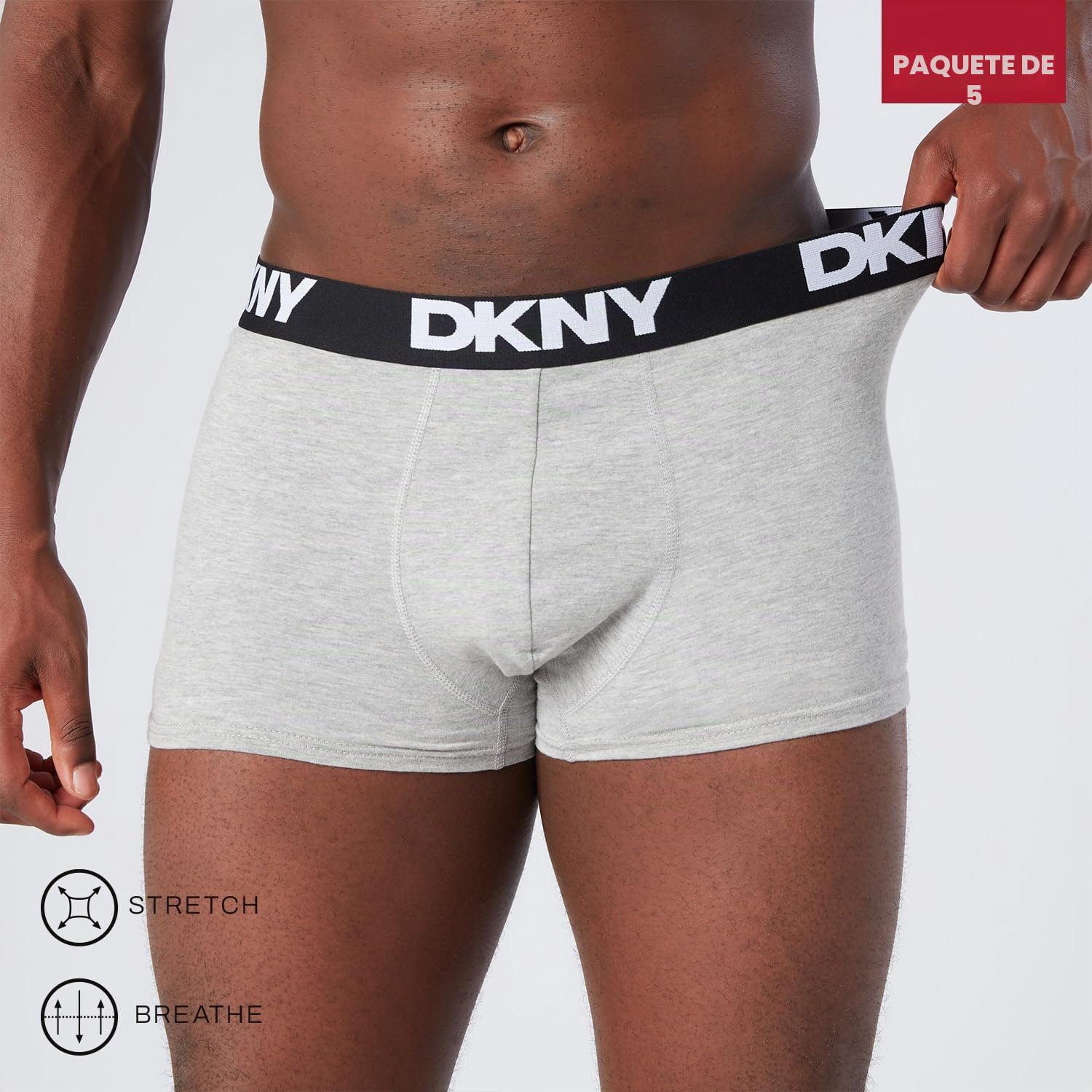 DKNY Portland Bañador Hombre (Pack de 5)