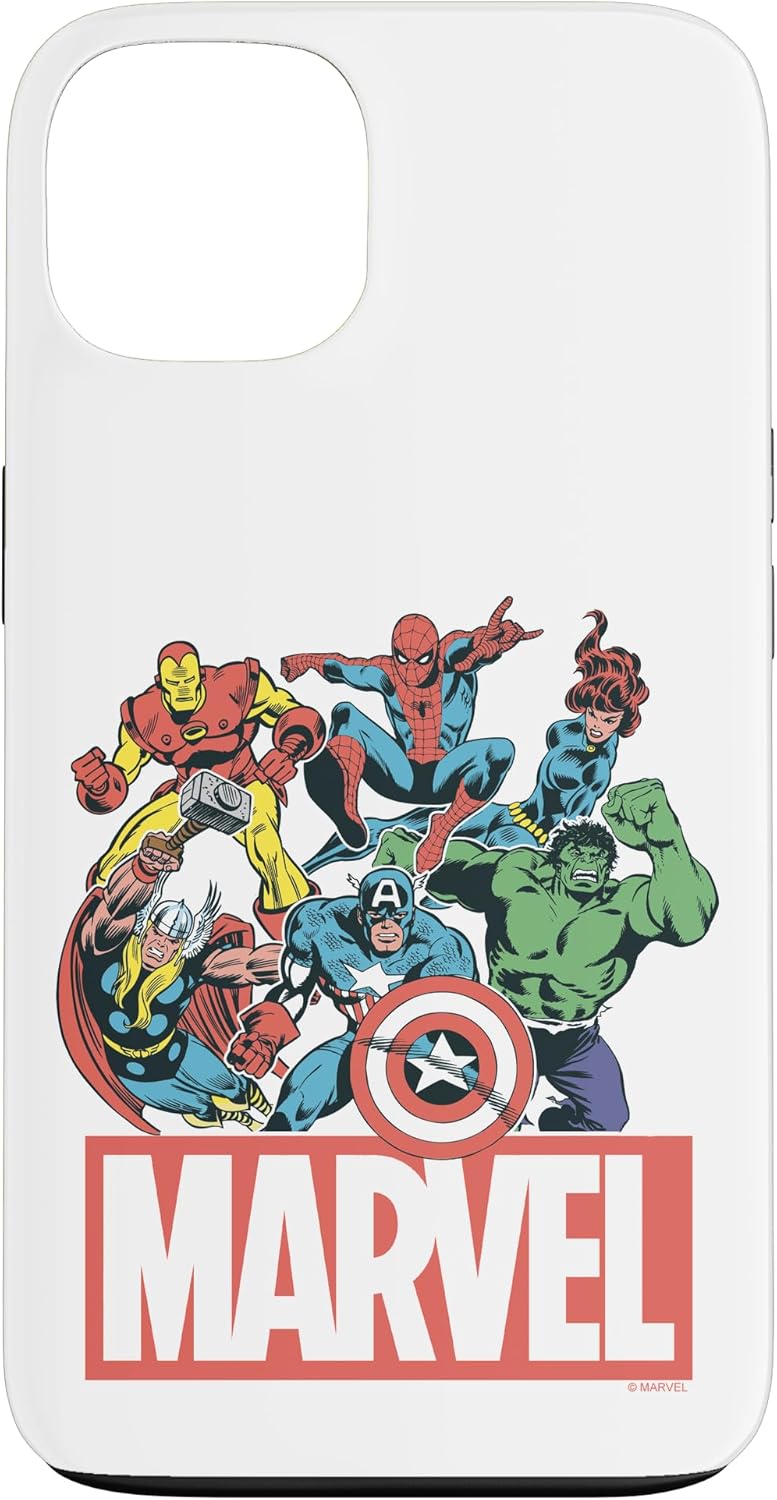Marvel Avengers Heroes Logo Case for iPhone 14