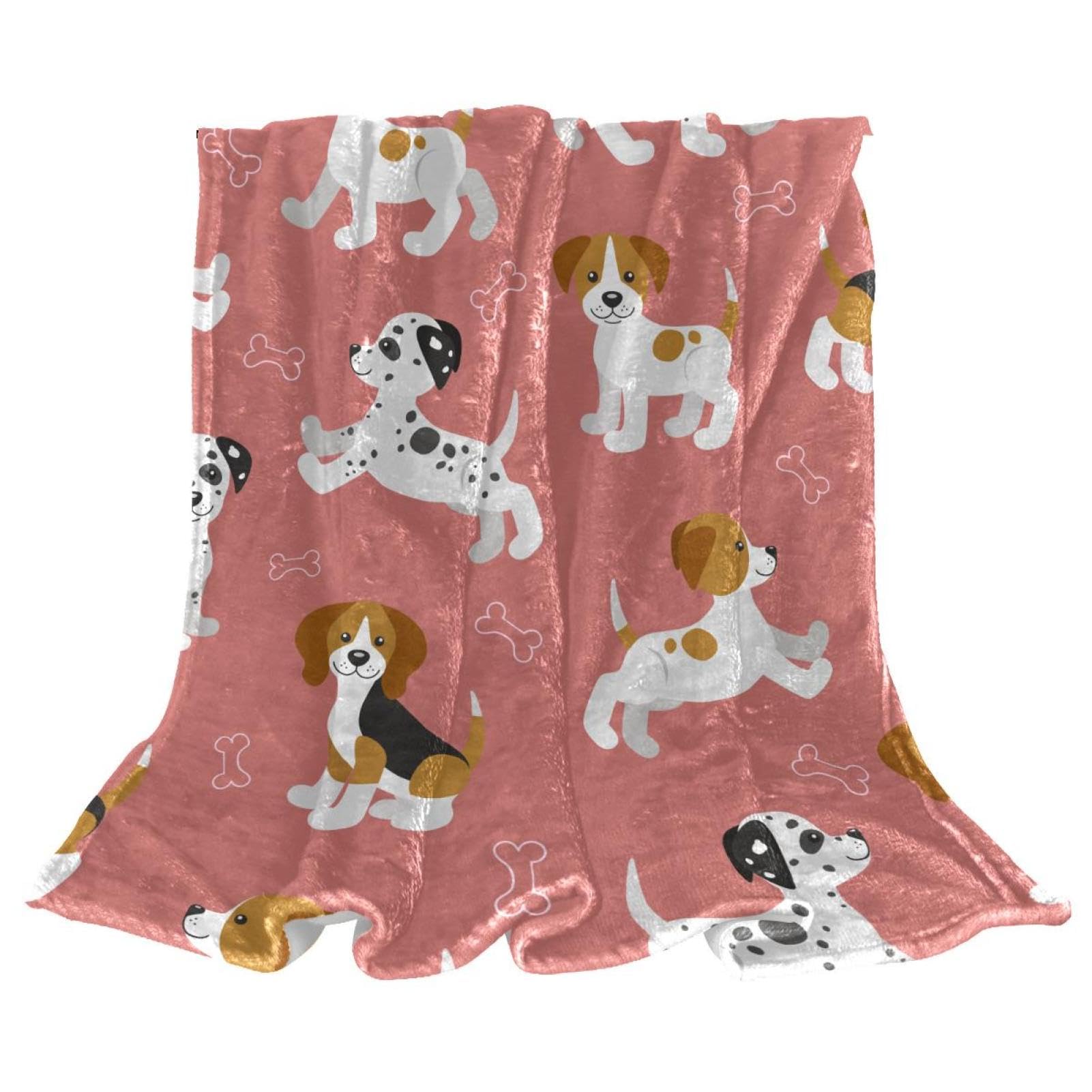 Couverture Polaire Chien Couverture Microfibre Chaude Et Douce Jeté De Canapé Couverture 150×200cm