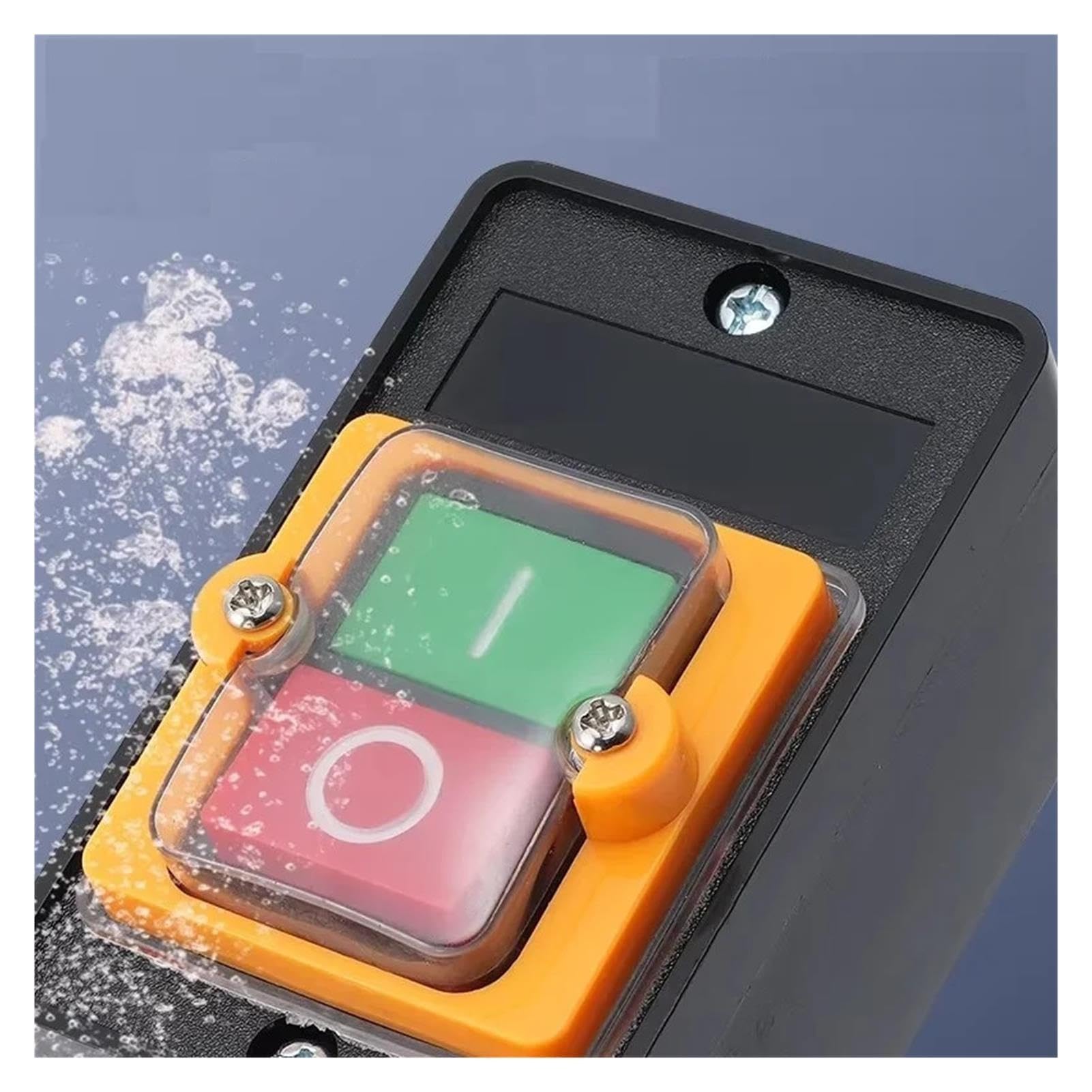 Wasserdichter Druckknopfschalter EIN/AUS, mechanische Steuerung