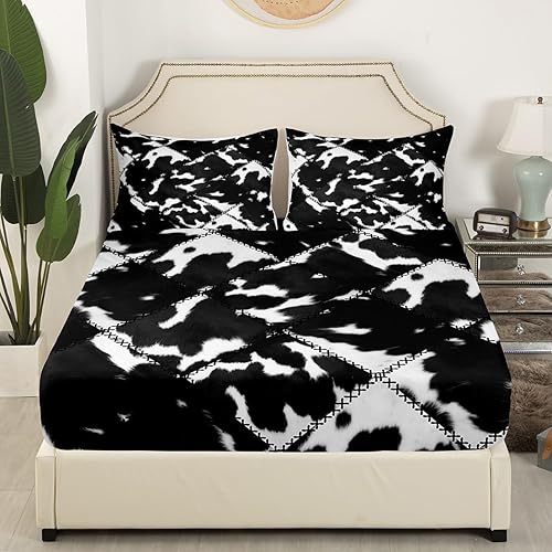 Miniatura 10 de Manfei Juego de sábanas de pingüinos de dibujos animados, tamaño King, bonito juego de ropa de cama de animales árticos para niños y niñas,