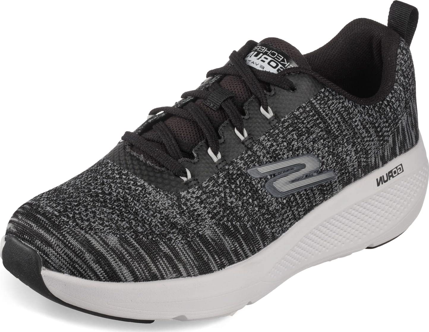 Skechers Mens GO Run Elevate-Cipher Black/Gray Running Shoe - 9 UK (220187) (B08ZCHSDC7) Amazon Price History, Amazon Price Tracker