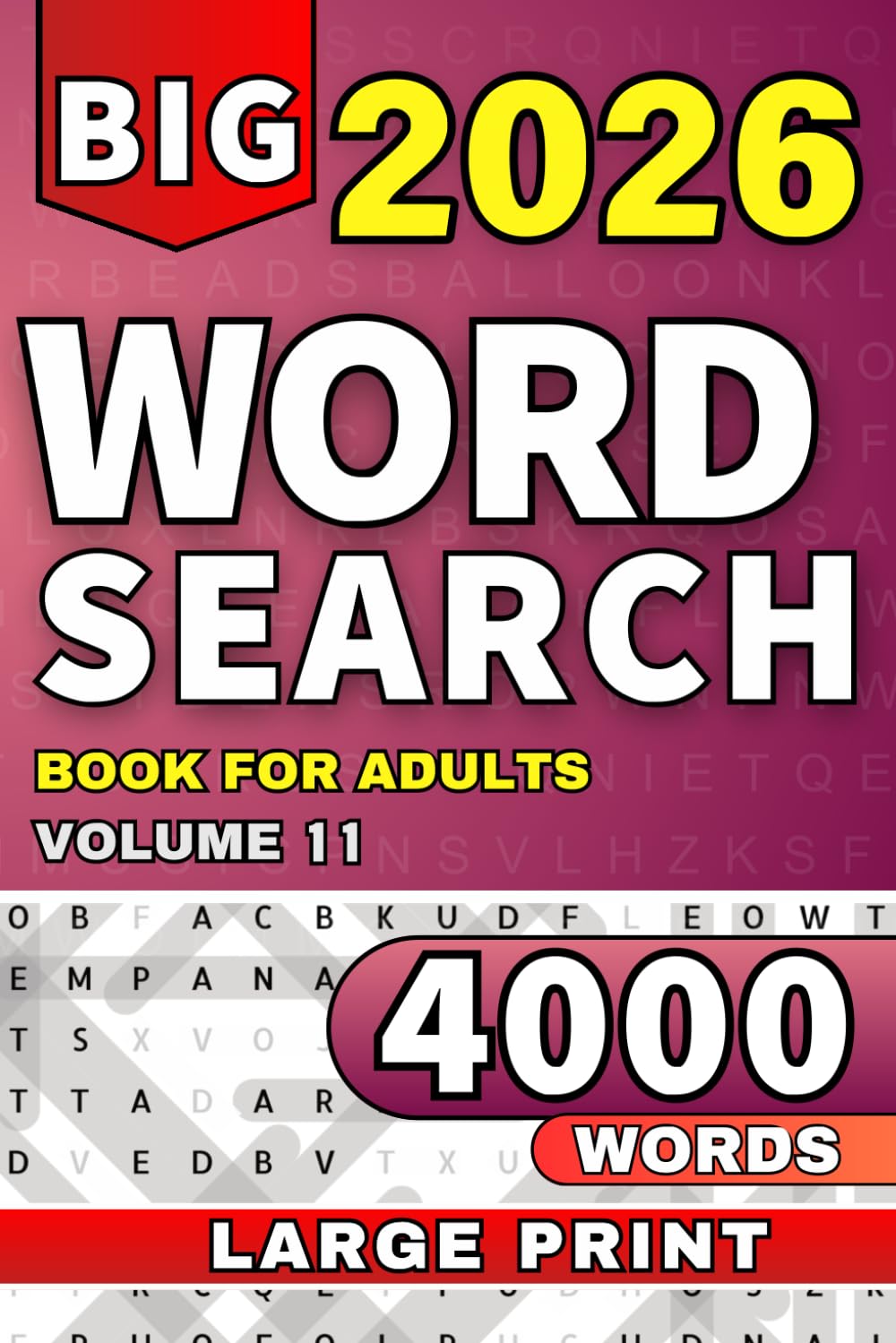 Word Search Puzzle Book for Adults: Large Print Word Find Puzzles with Unique and Interesting Topics (Ultimate Word Search Collection)