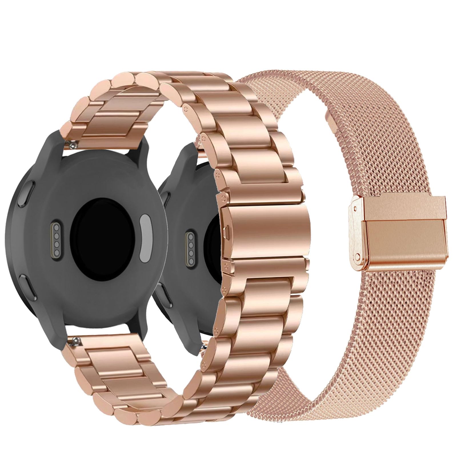 ZOCOVIN Magnetisches Nylon-Armband – 18 Mm, Dehnbar, Kompatibel Mit Garmin Venu 3S/4 41mm, Forerunner 255s/265s