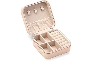 ZPROW Miniature Travel Jewelry Case