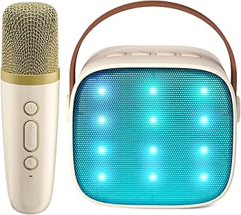 ラビットさん専用　未使用カラオケセット(マイク、説明書付き)　送料込み Amazon | Verkstar カラオケマイク Bluetoothマイク 無線マイク