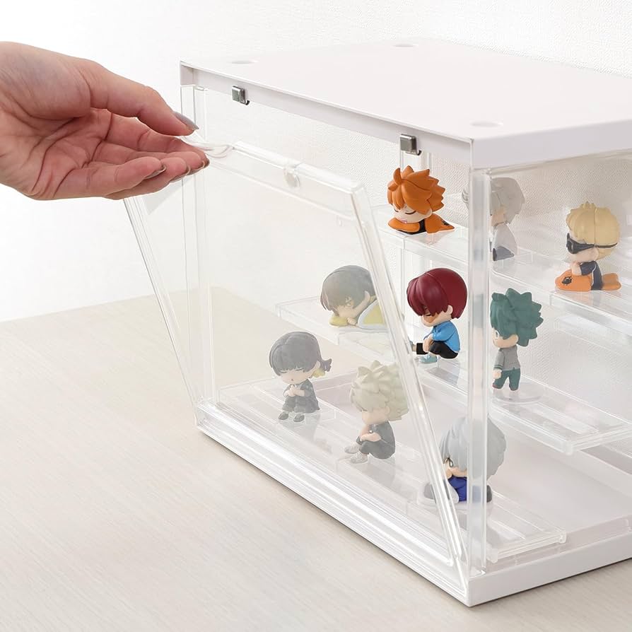 アクリルケース ショーケースボックス 透明アクリル製 幅87cm 鍵2個付き EX6-156