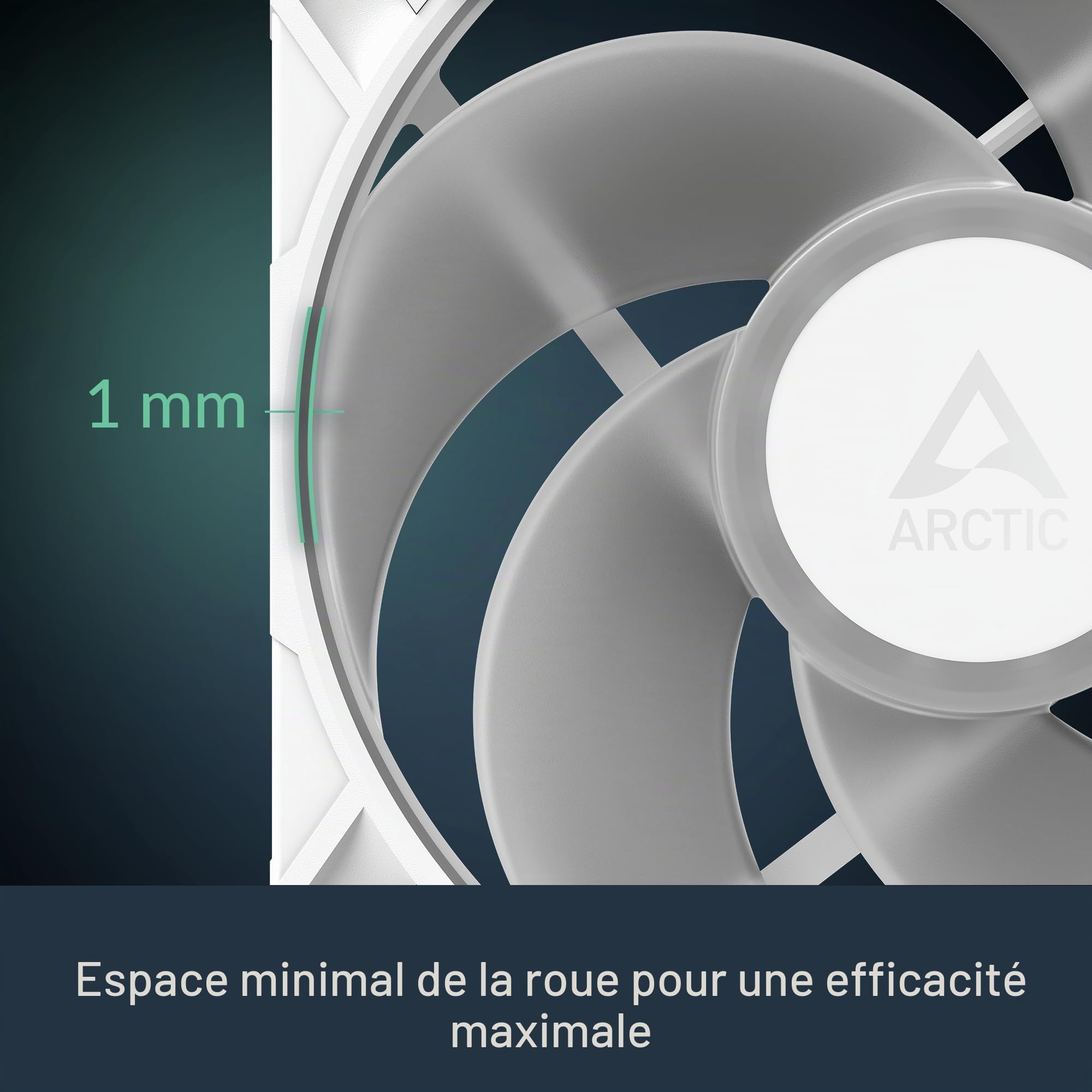 ARCTIC P14 Pro Reverse A-RGB – 3 Pack – 140 mm Ventilateur Premium avec flux d'air inversé, Ventilateur PWM avec répartiteur de câble en Y, 400-2650 rpm, 0 rpm <5% PWM, 5V Digital RGB, FDB, 4-Pin -