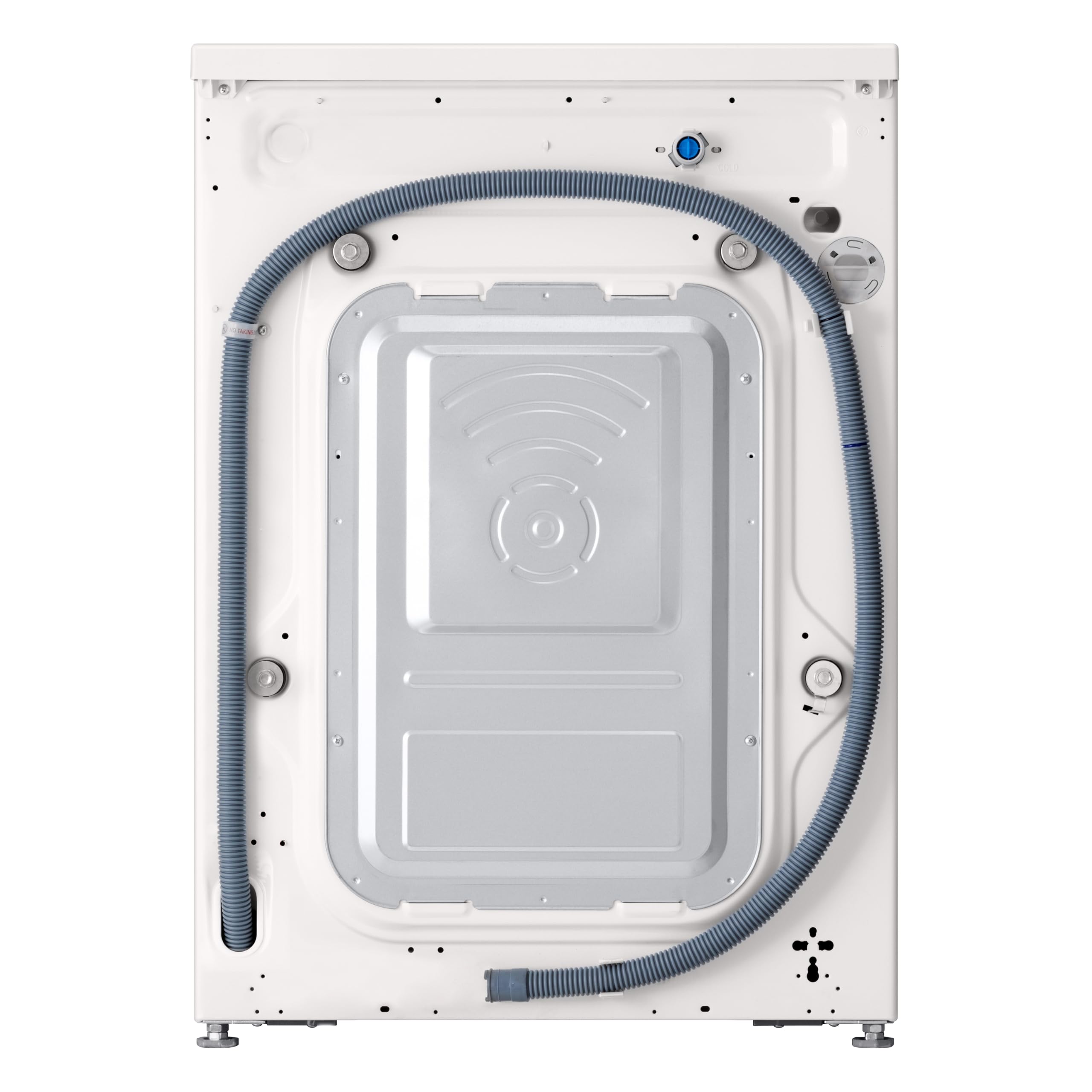 LG W4WB3095Y Waschtrockner (9 kg Waschen/5 kg Trocknen, Energieeffizienzklasse A/E 1.300 U/Min.) mit Steam, AquaLock und 6 Motion, Weiß