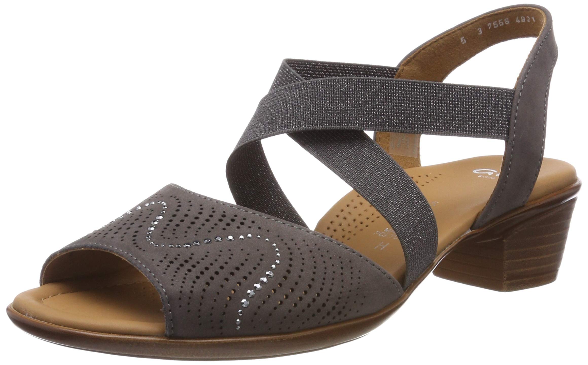 Women's Lugano 1235764 Ankle Strap Sandals, 4.5 UK
