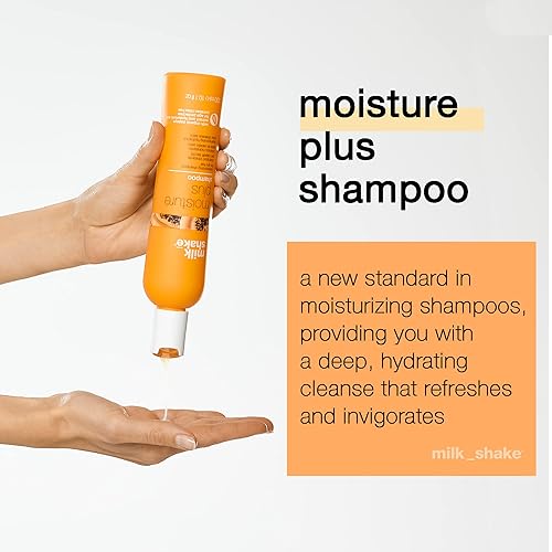 Miniatura 2 de milk_shake Moisture Plus Champú hidratante e hidratante para cabello seco, 1.7 onzas líquidas