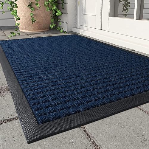 Miniatura 46 de MontVoo - Tapete para puerta de entrada exterior, exterior, interior, para entrada, tapete de bienvenida, tapete de entrada con parte trasera