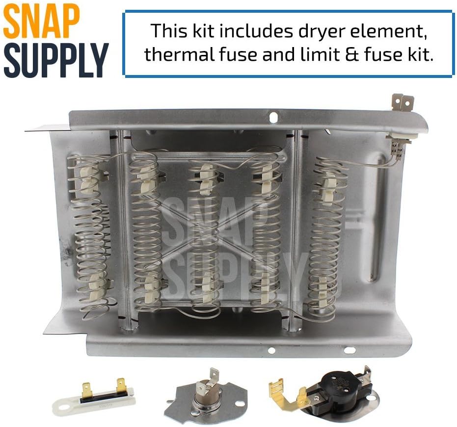 PRYSM Dryer Heating Element and Thermostat Kit for Part #: 279838KIT