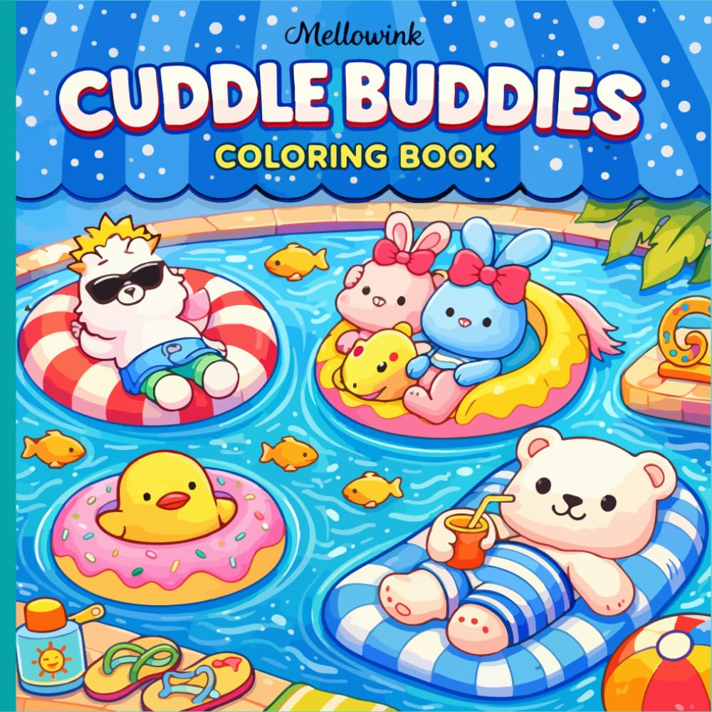 Cuddle Buddies: Coloring Book