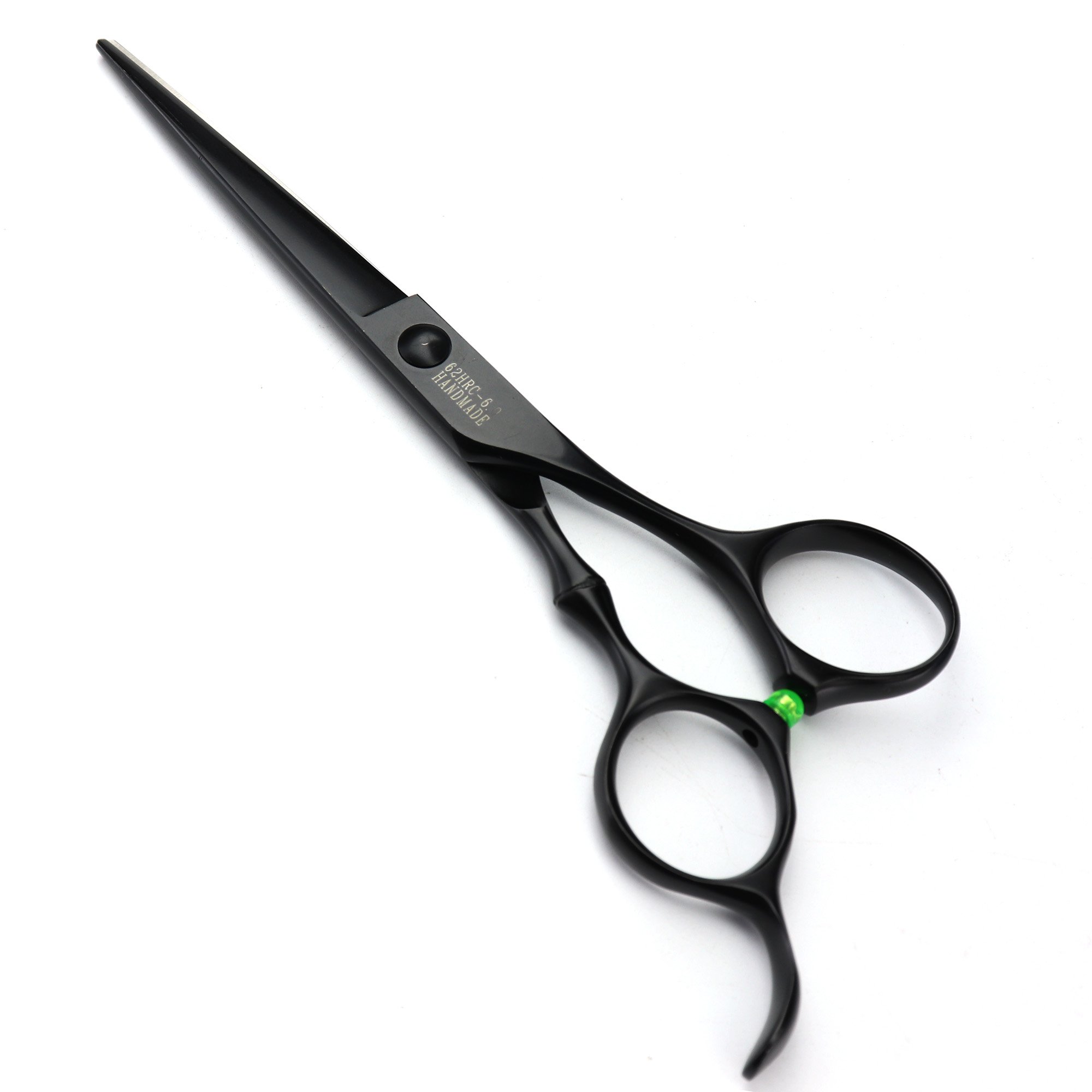 Forbici professionali per capelli e capelli che assottigliano forbici set - nero - acciaio inossidabile J44C 5.5 "/ 6 "7/7.5 pollici (5.5 pollici, 2 pezzi)
