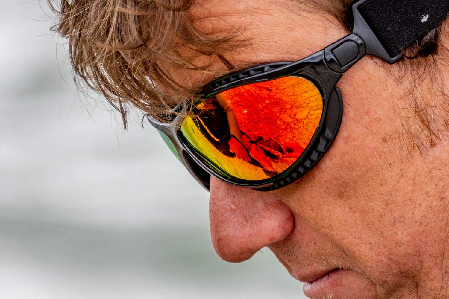 OCEAN TERRA DI FUOCO Occhiali da Sole Galleggianti Sport acquatici Polarizzati Kitesurf Wing Foil