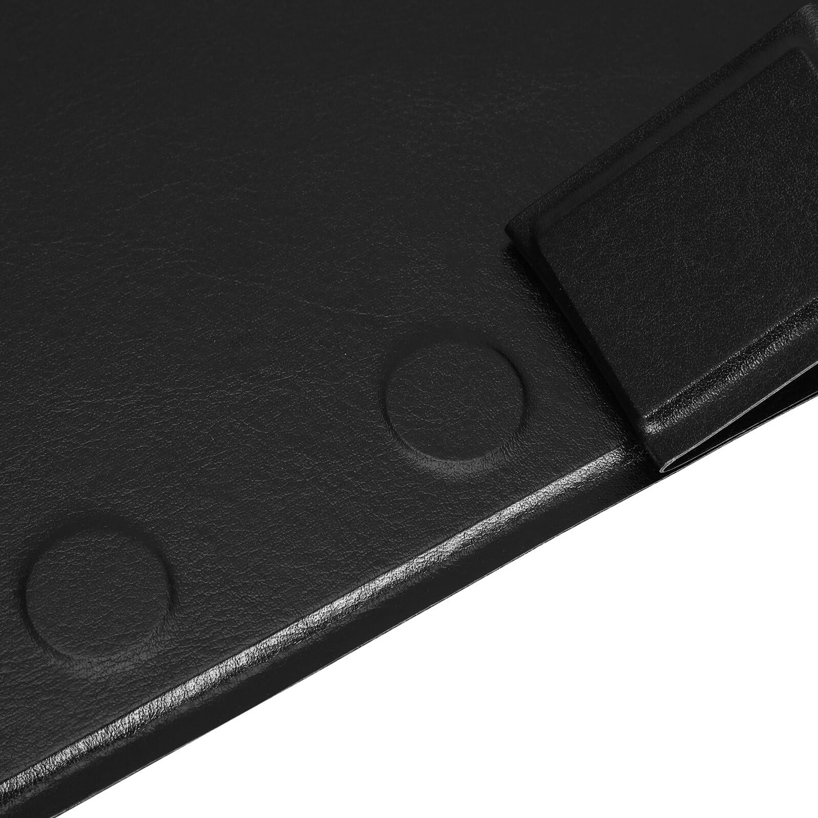 Supporto per Portatile Pieghevole e Portatile in Pelle Pu con Angoli Regolabili per Professionisti e Studenti, per Spazi di Lavoro Flessibili e Casa