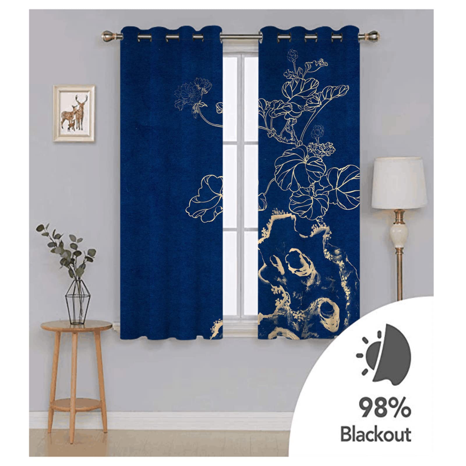 SKWIN Tende Oscuranti Tenda per Finestra A Doppio Strato per La Cameretta dei Bambini (Color : Gray, Size : 140x245cm(BxH