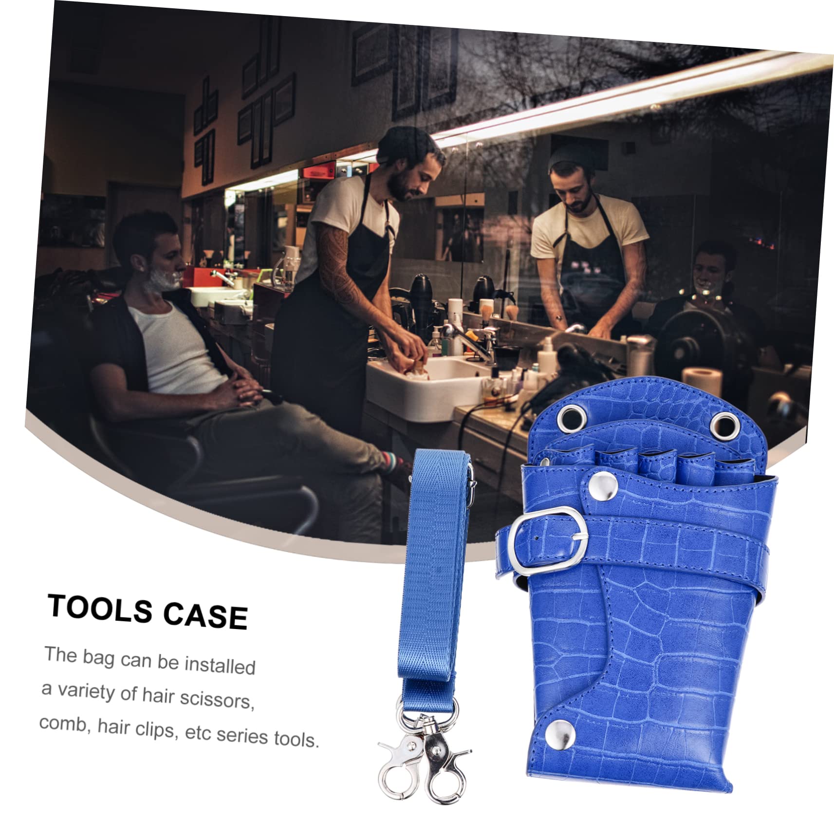 Baluue Hair Scissor Case Barber Clipper Case Hair Clips Combs for Hairdresser Bag