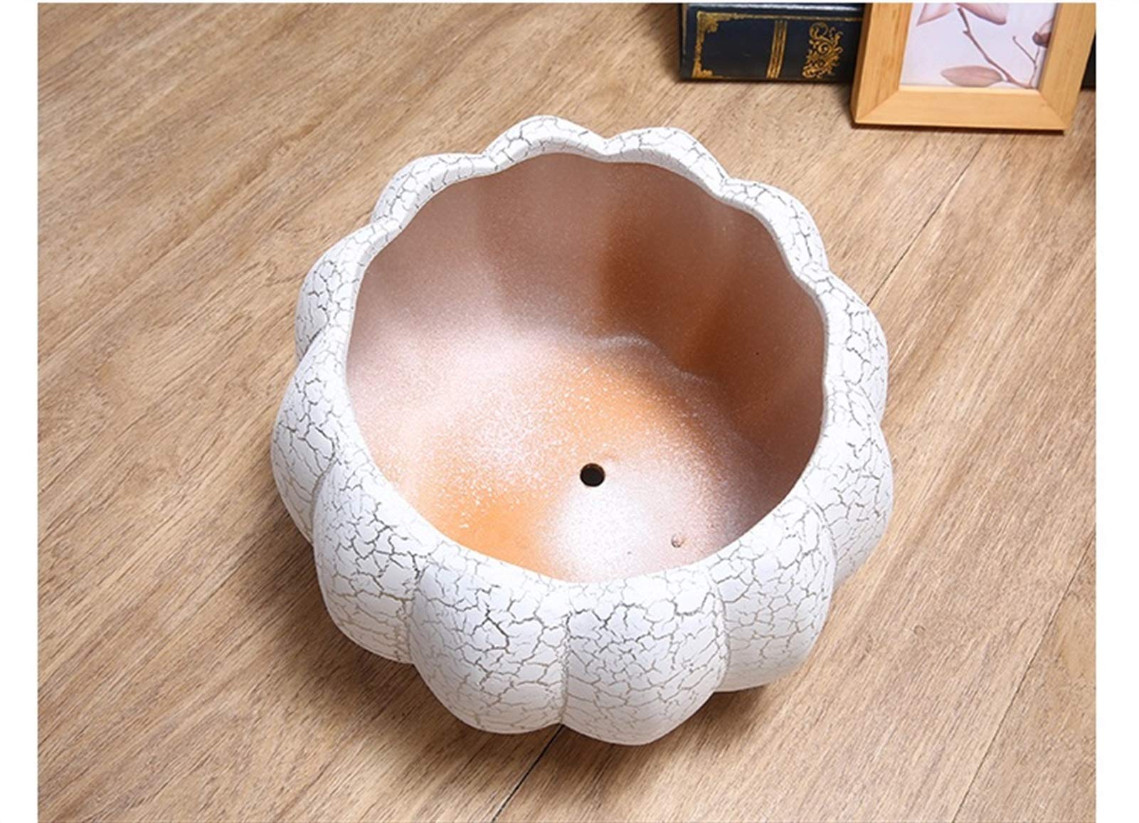 strona główna donica doniczkowa doniczka ceramiczna duży rozmiar z tacą prosta i kreatywna mała doniczka na sukulenty pojemnik na rośliny ogrodowe do użytku wewnątrz lub na zewnątrz dla roślin bonsai