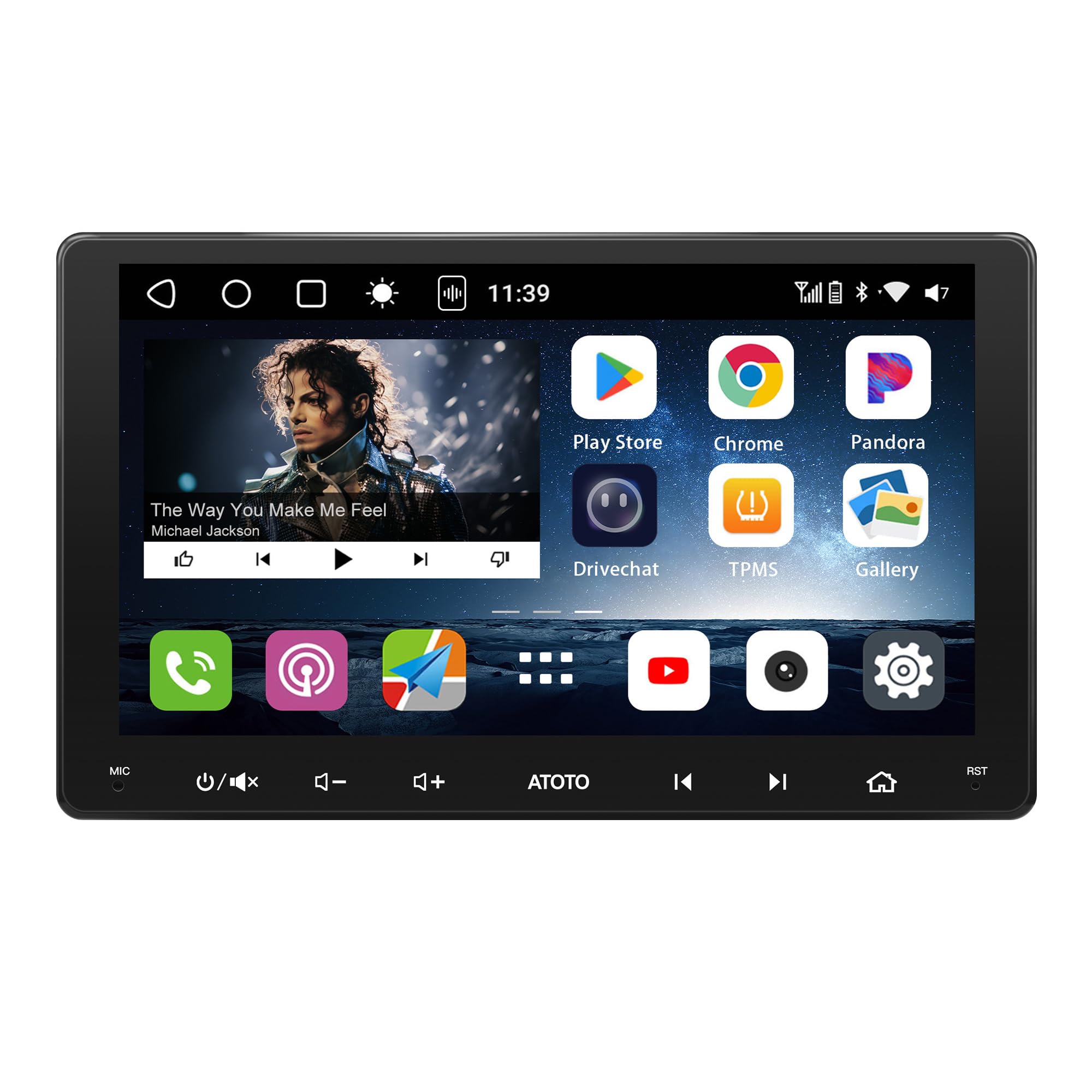ATOTO S8G2114P(4G＋32G) Amazon.com: ATOTOLIFE S8 Gen2 9inch 4G+32G Android Double Din Car