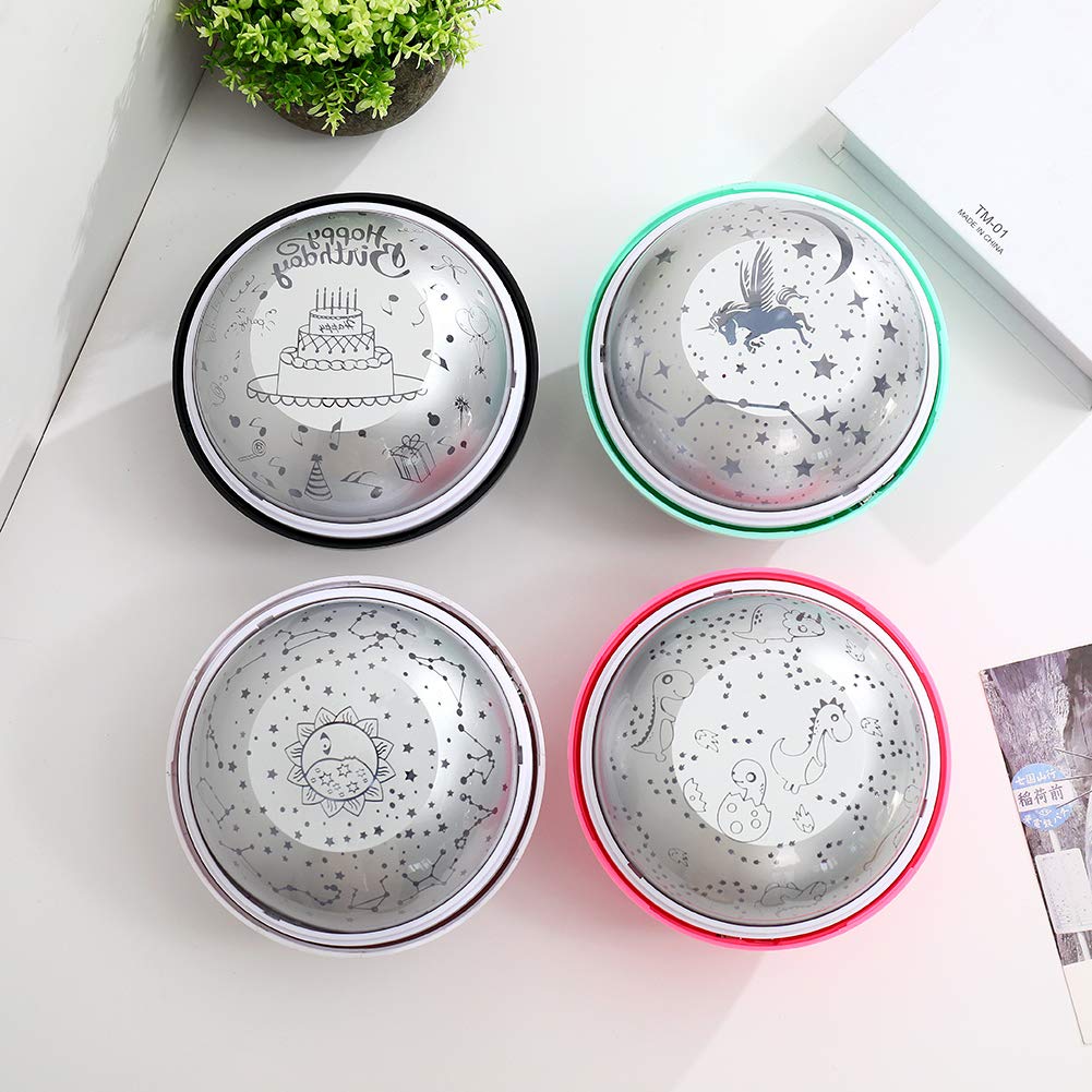 Yanghao Romántico Cielo Estrellado De La Lámpara De Proyección, con El Altavoz Bluetooth, Control Remoto Noche De La Lámpara, Colorido Rotación Automática Proyector De La Lámpara