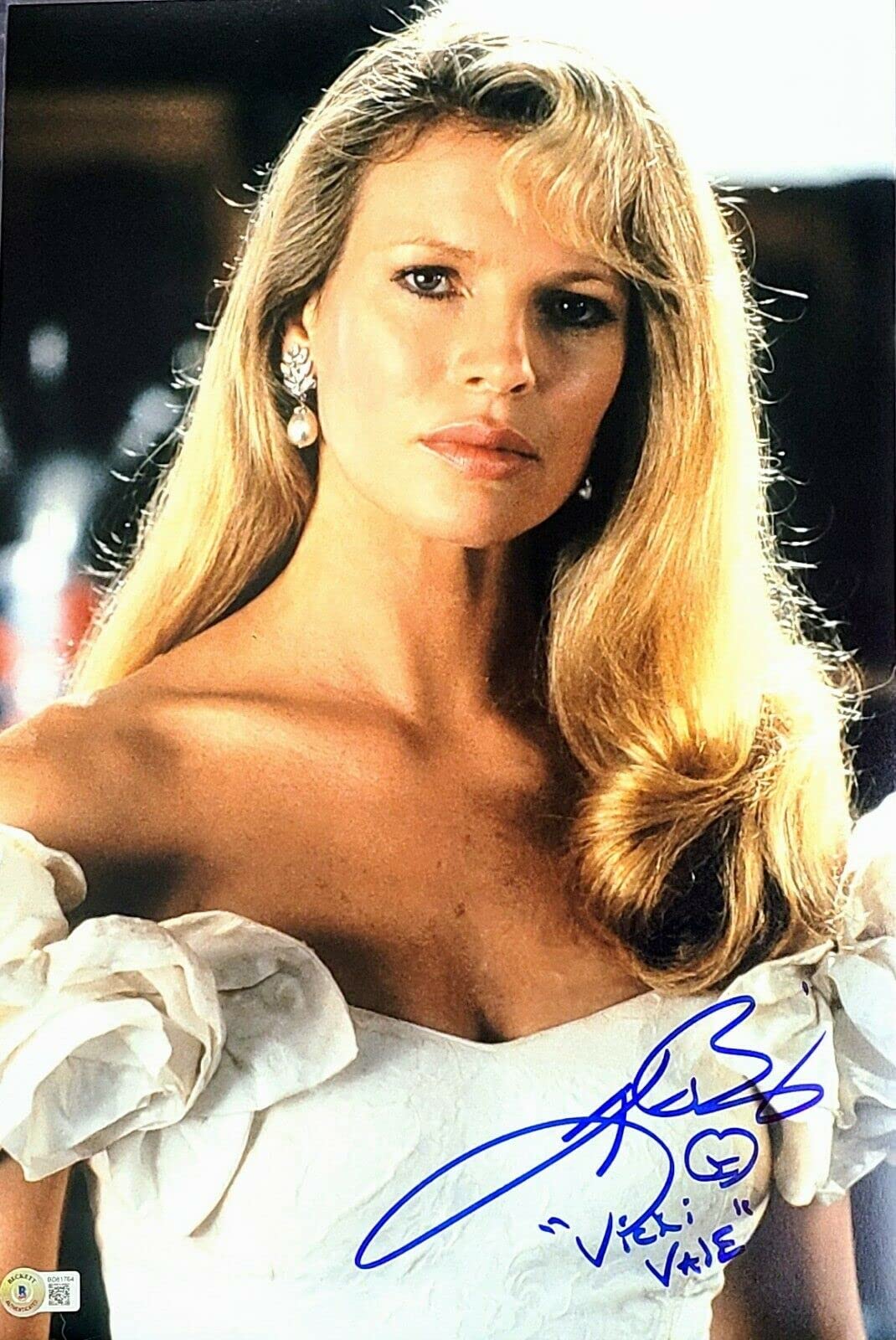 KIM BASINGER Signed Autographed Batman"VICKI VALE" 12x18 Photo BAS #BD81764