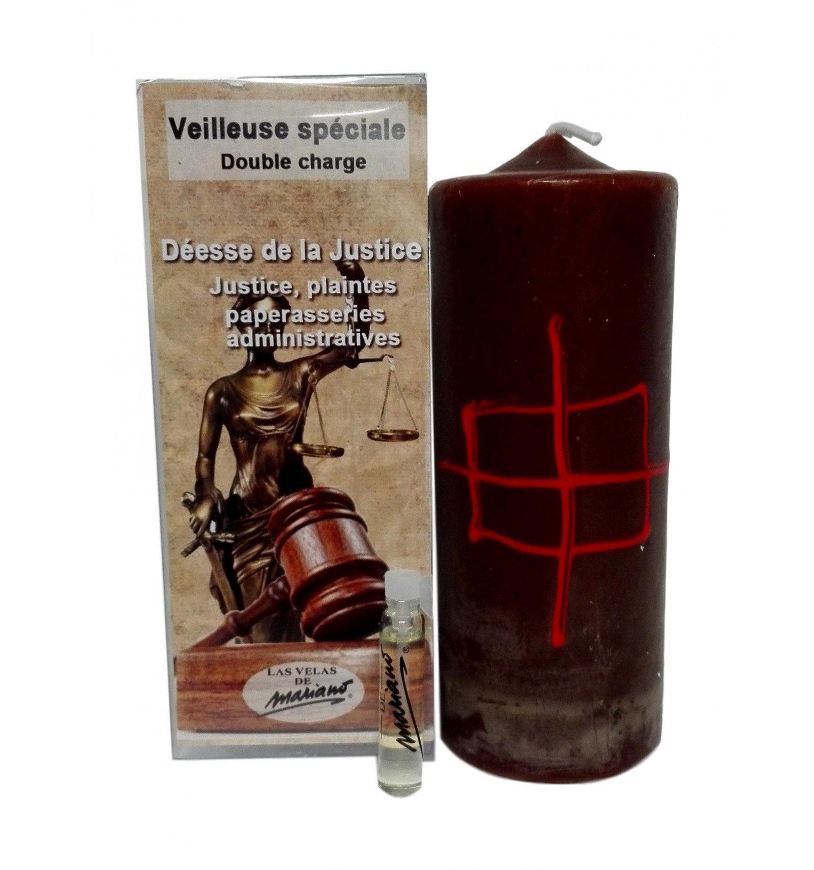 WLM Veilleuse ésotérique Mariano Double Charge Déesse de la Justice