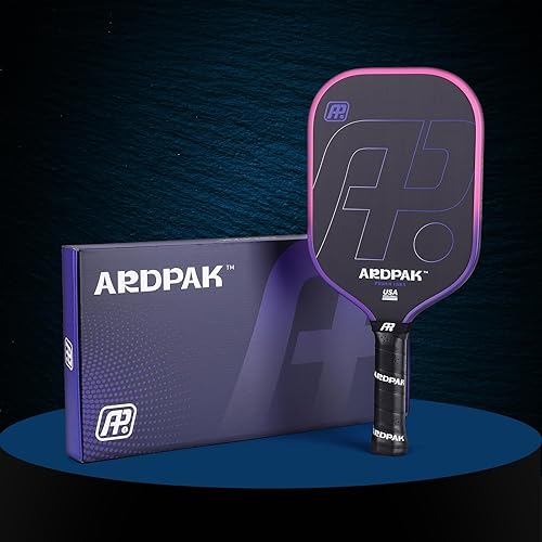 Miniatura 7 de Pickleball Paddle, T700 Carbon Fiber Abrasion-Resistant Surface, 16MM Polypropylene Honeycomb core, USAPA Approved, High Grit,The Pickleball Paddle