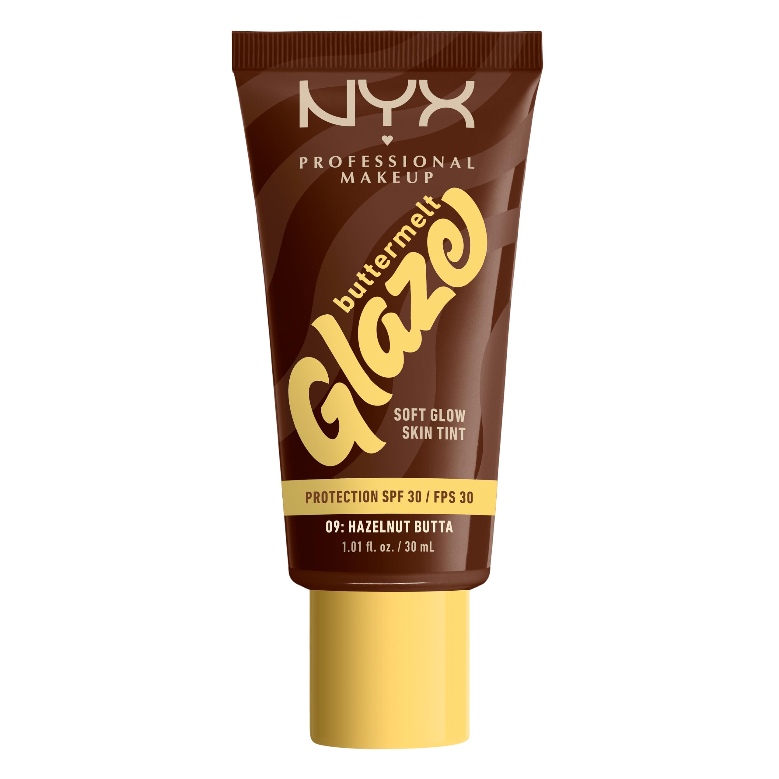 NYX Professional Makeup Skin Tint Buttermelt Glaze SPF 30 Hazelnut Butta