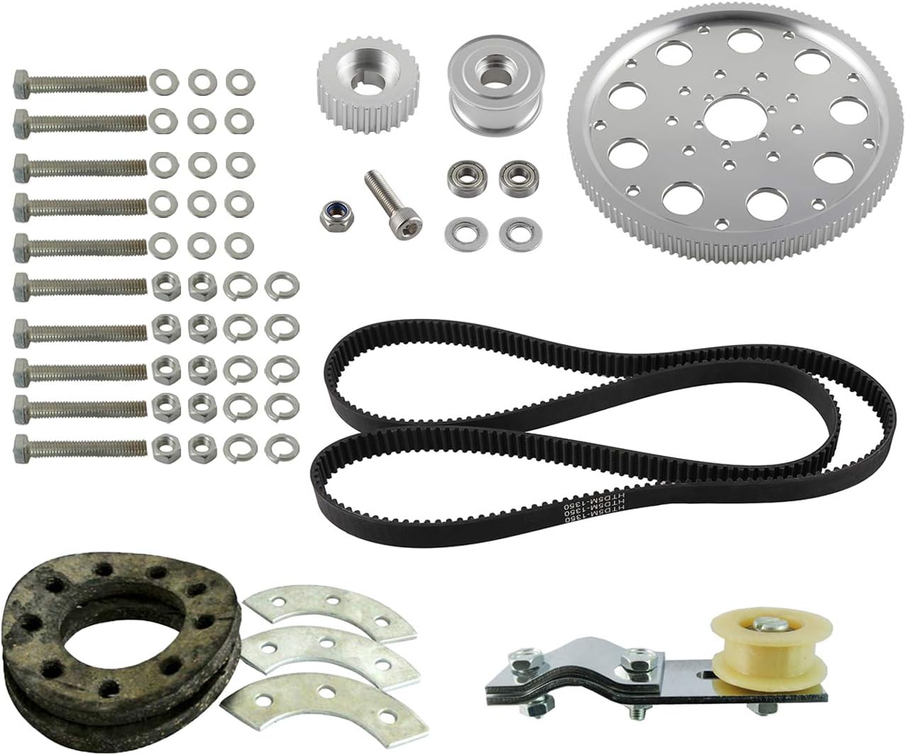 sthus Belt Drive No More 415 Chain For 2 Stroke 66cc 80CC Engine Motorized Bicycle