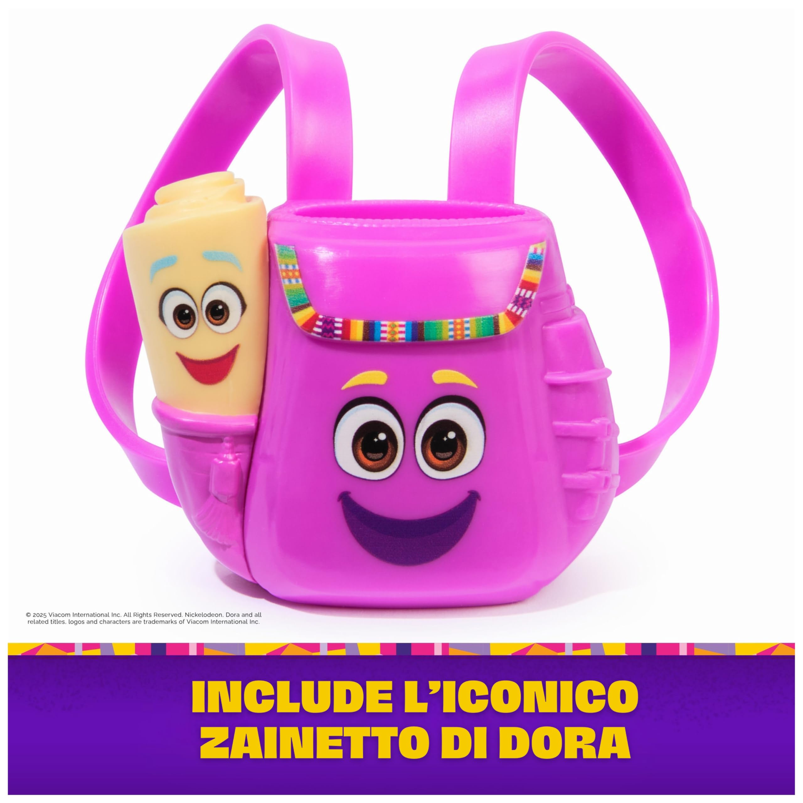 Dora l'Esploratrice, Bambola Canta ed Esplora con Musica, Effetti Sonori, Frasi Bilingue, Abiti e Accessori per Bambole, Giocattoli per Bambine e Bambini, 3+ Anni