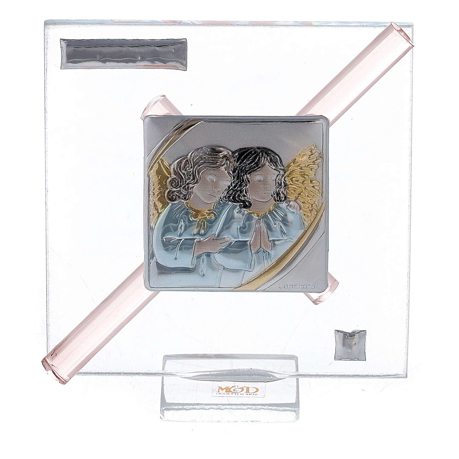 Angels Picture, Pink, 8x7 cm