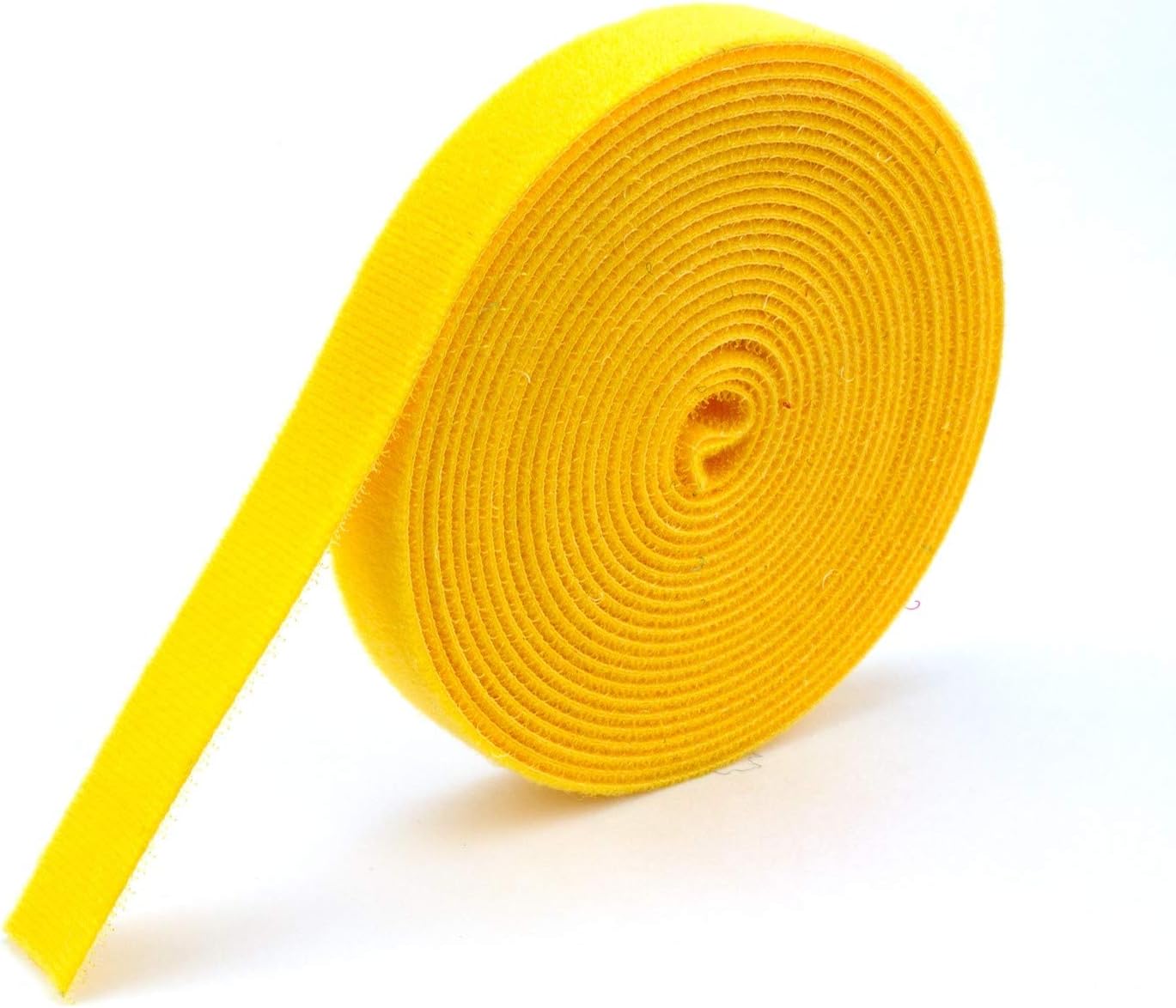 Secure 3/4 Inch Continuous Maroon Fire-Rated Hook and Loop Wrap for Cable Management and Organization in Home or Office - 25 Yards