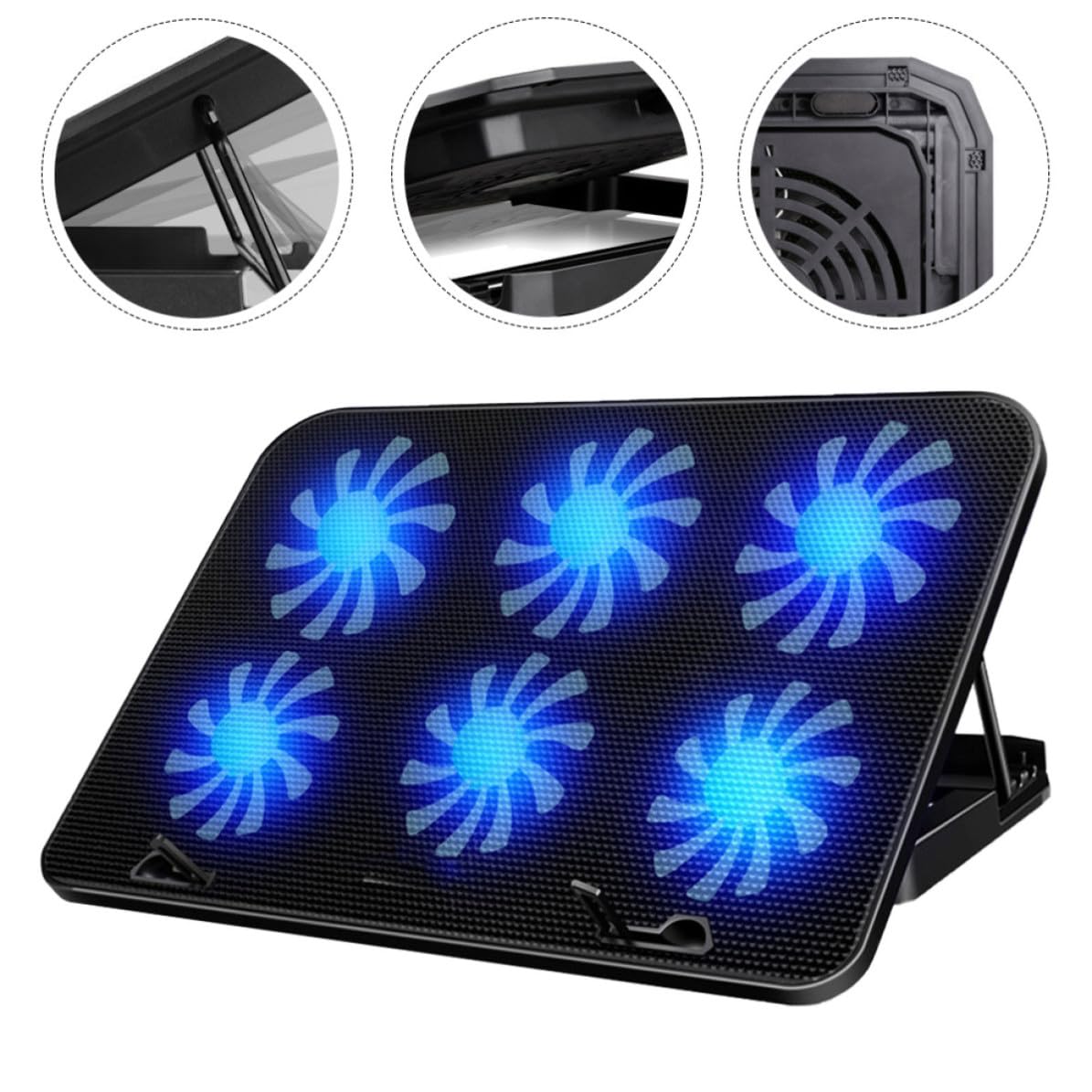 Supporto di Raffreddamento per Laptop, Regolabile, per Portatili