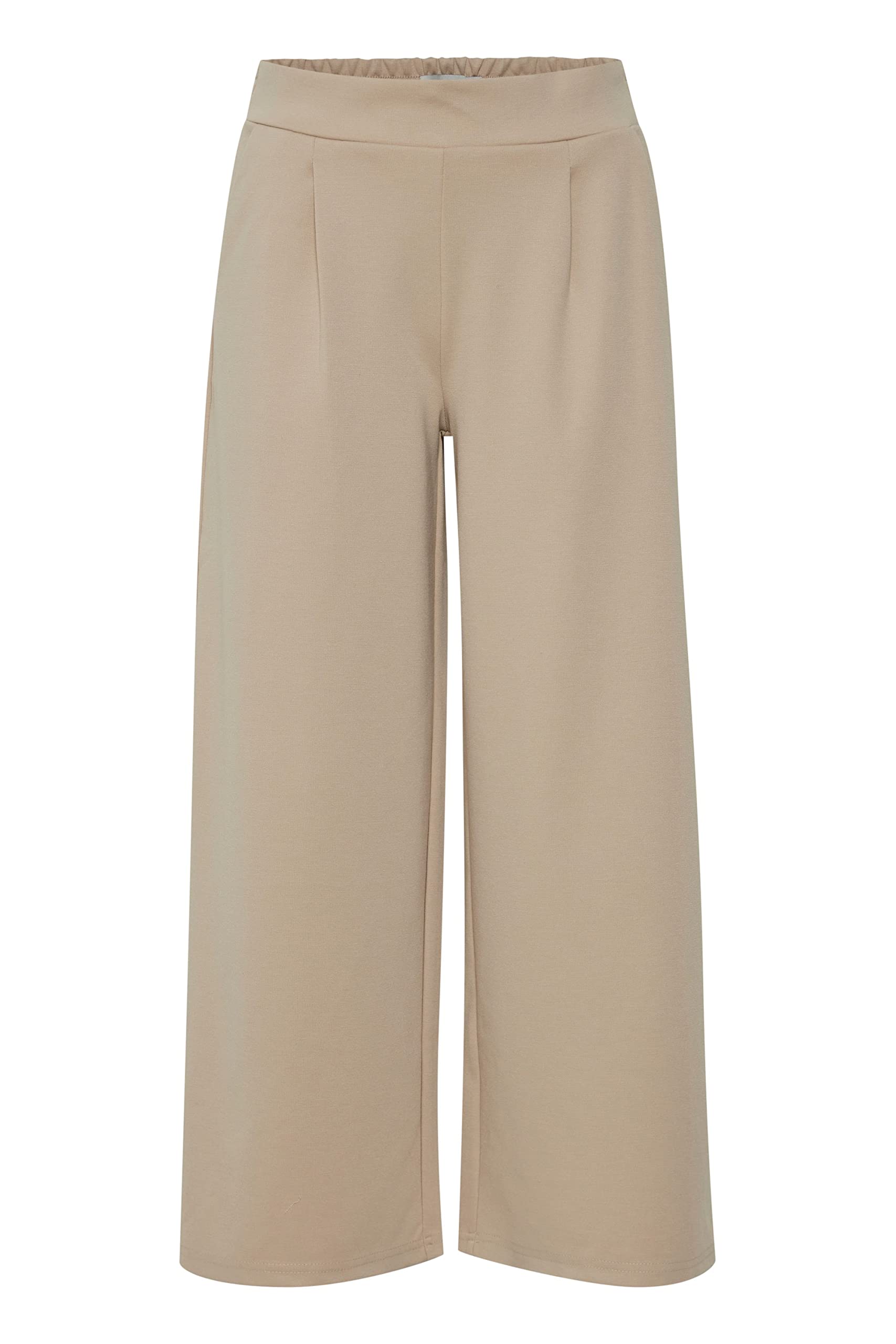 Ichi Women's Beige Trousers Kate
