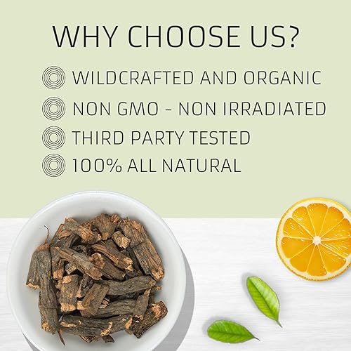 Miniatura 5 de Evergreen Herbs Sarsaparrilla negra Zarzaparrilla Negra de 8 onzas – Smilax, sarsaparrilla hondureña, sarsaparrilla jamaicana, saparna – Bolsa de