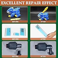 Vista 2 de Pegamento de plástico, 1.06 oz (30 g), pegamento de plástico a plástico para pegar plástico y otros materiales, pegamento súper instantáneo
