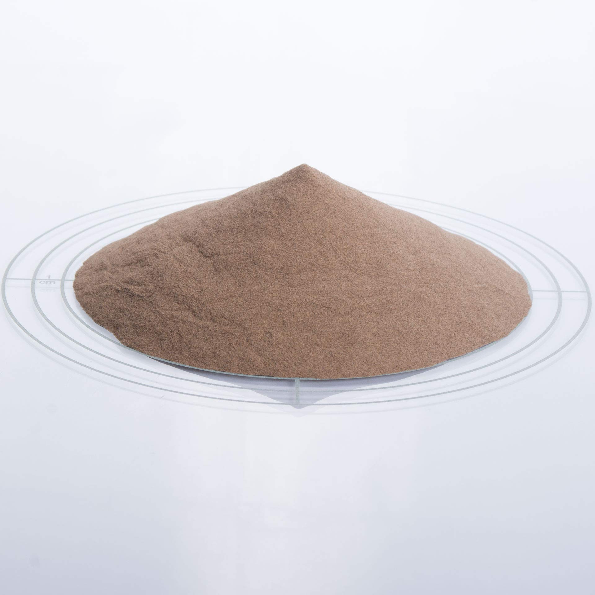 Schicker Mineral Granatsand Strahlmittel 25 kg, Mehrwegstrahlmittel Sandstrahlen, Graffitientfernung, Sanierung Sandstein, hohe Standzeit, abrasiv (Granatsand Strahlmittel, 0,10-0,25 mm)