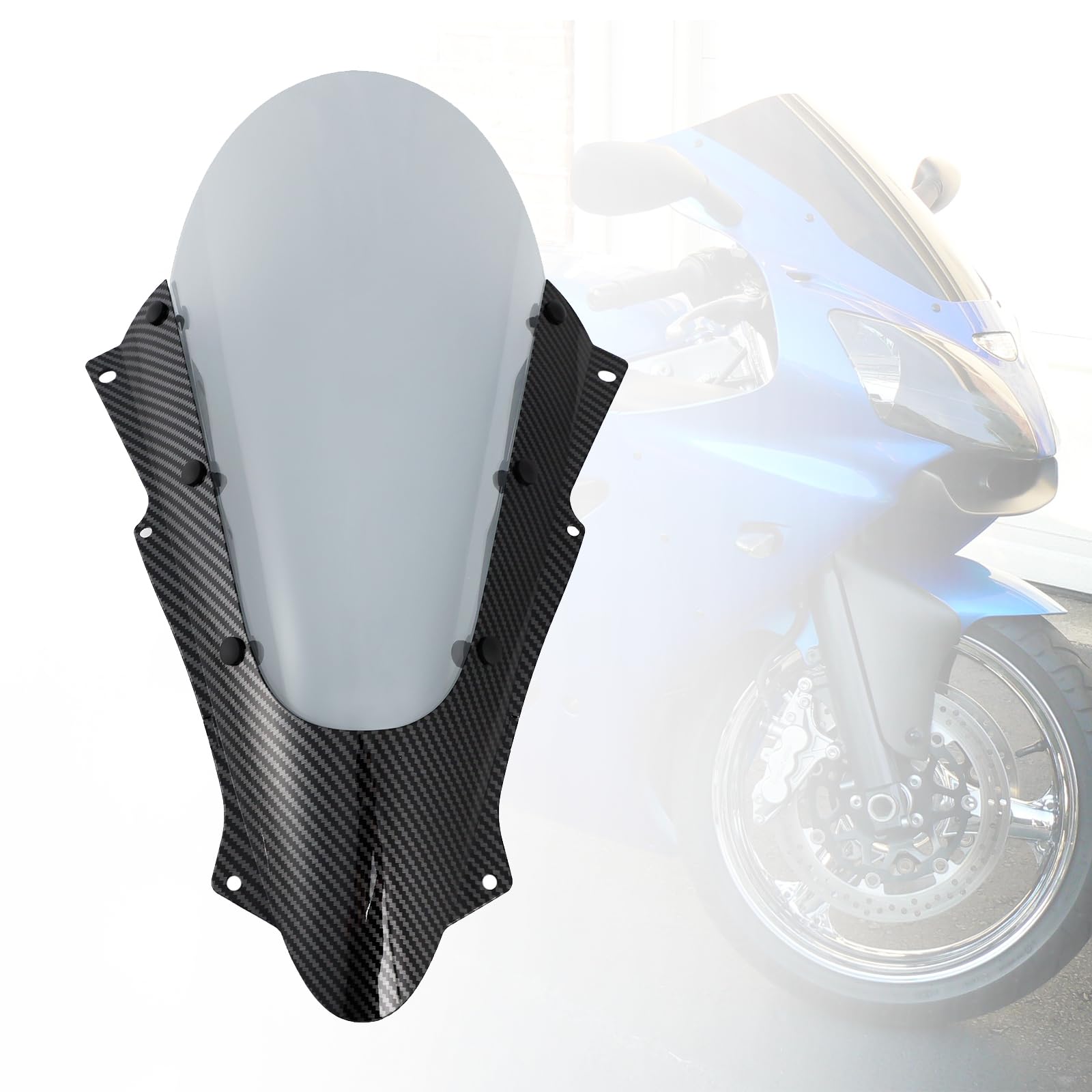 Amazon | Bruce & Shark(ブルース・サメ)スクリーン ZX-4R ZX-4RR 風防