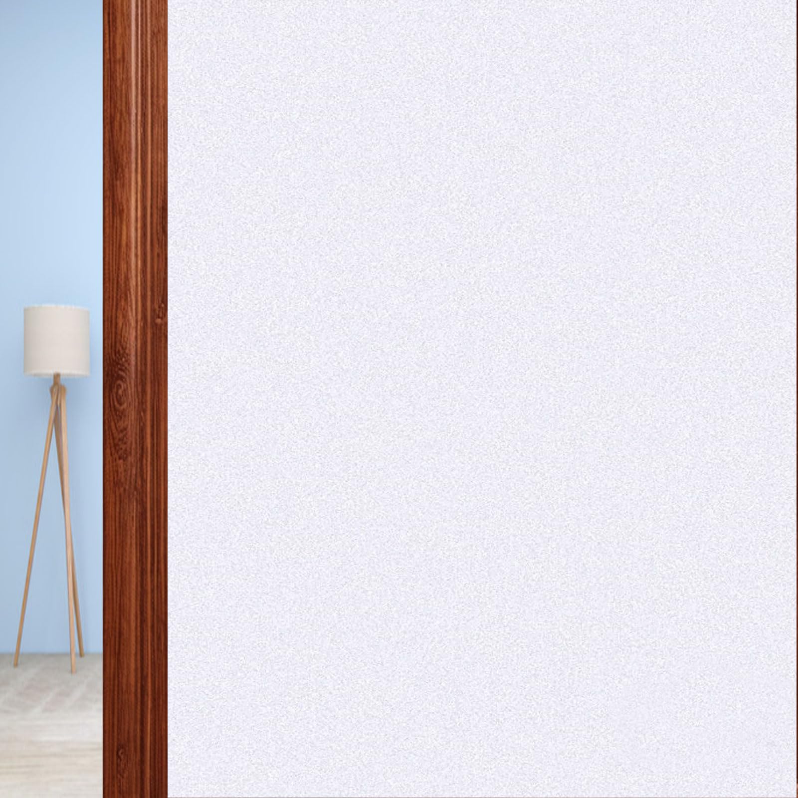Film fenêtre anti-regard 60x140 cm blanc mat non adhésif pour vitrage