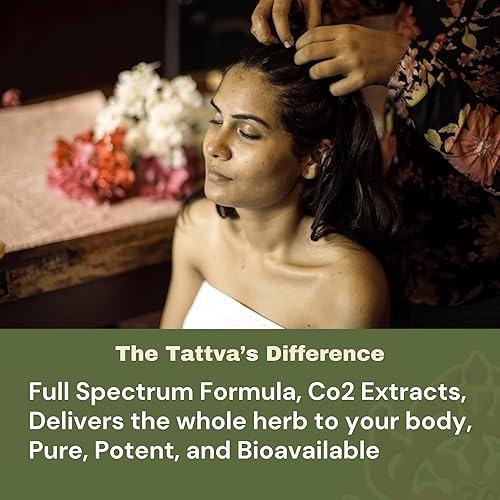 Miniatura 7 de Tattva's Herbs Gotu Kola & Brahmi Hair Oil 8oz - Tratamiento ayurvédico para el cuero cabelludo para el crecimiento del cabello