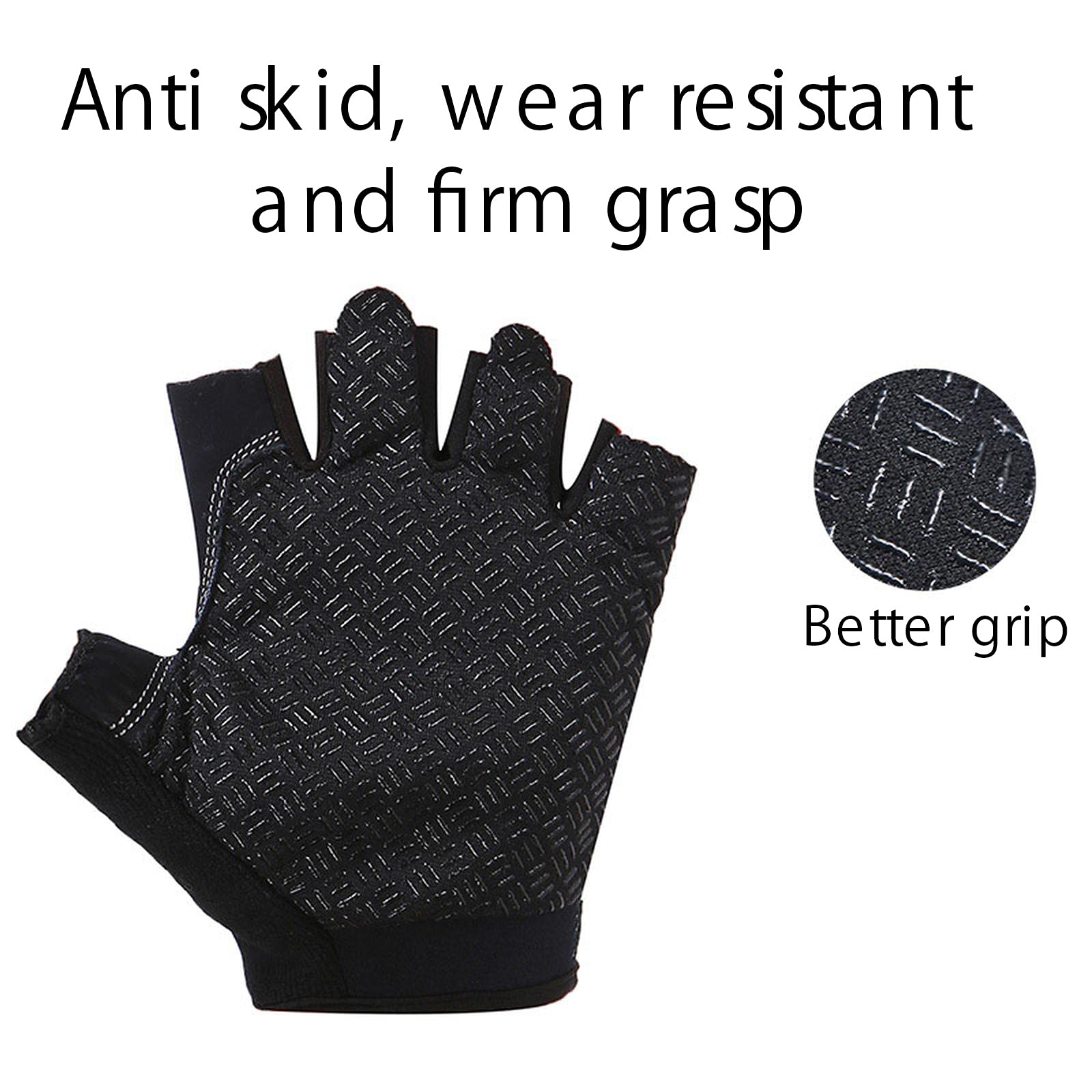 Guantes de remo sin dedos, protección solar para hombres y mujeres, para pesca, kayak, remo, senderismo, vela, pesca, conducción